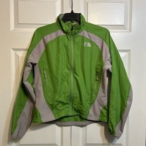 The North Face Green Flight Series Long Sleeve Full-Zip Jacket Size S Small